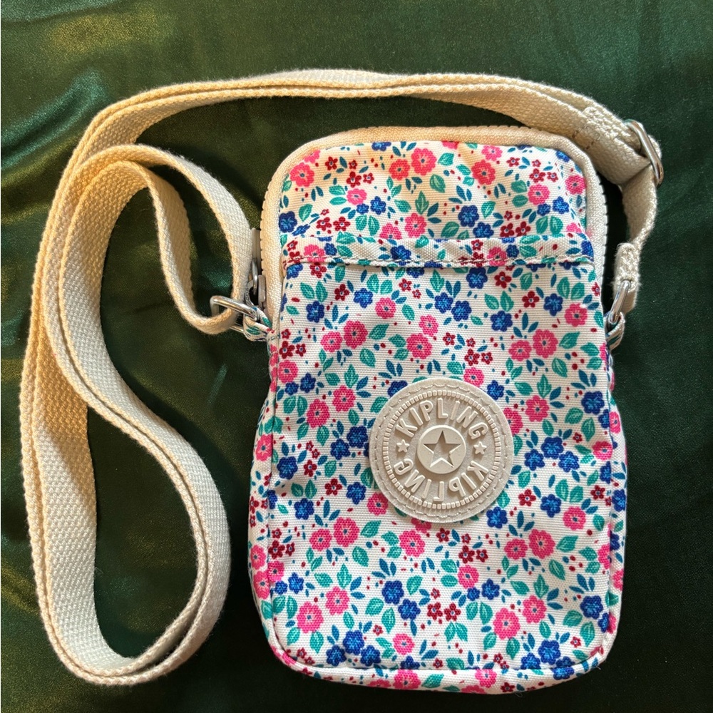 Kipling Floral Crossbody Bag